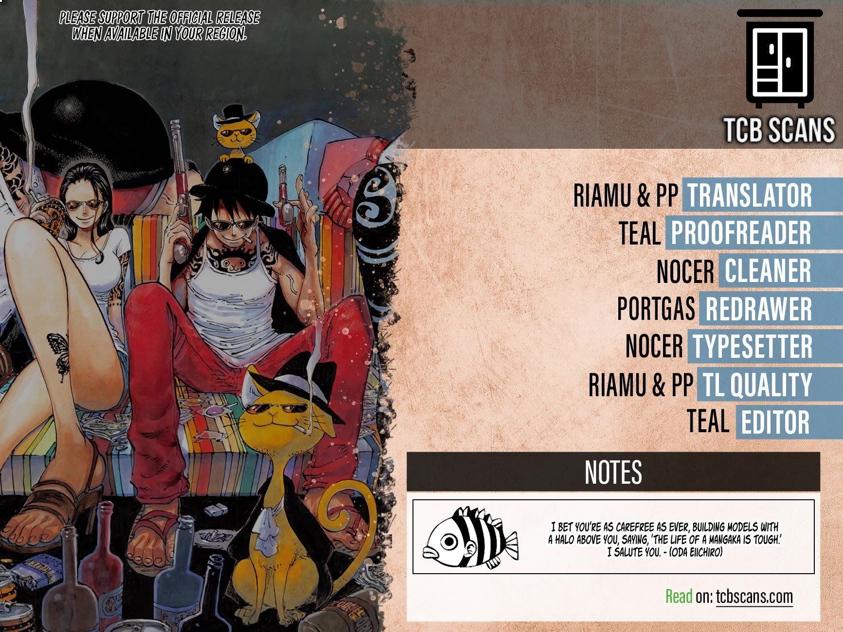 One Piece chapter 1111 page 2