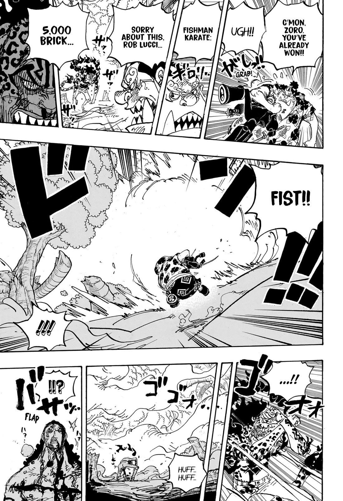 One Piece chapter 1111 page 6