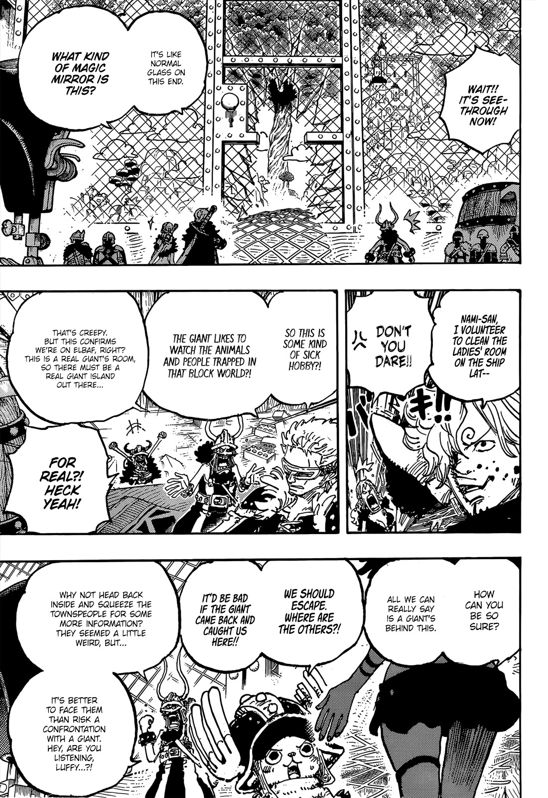 One Piece chapter 1128 page 11