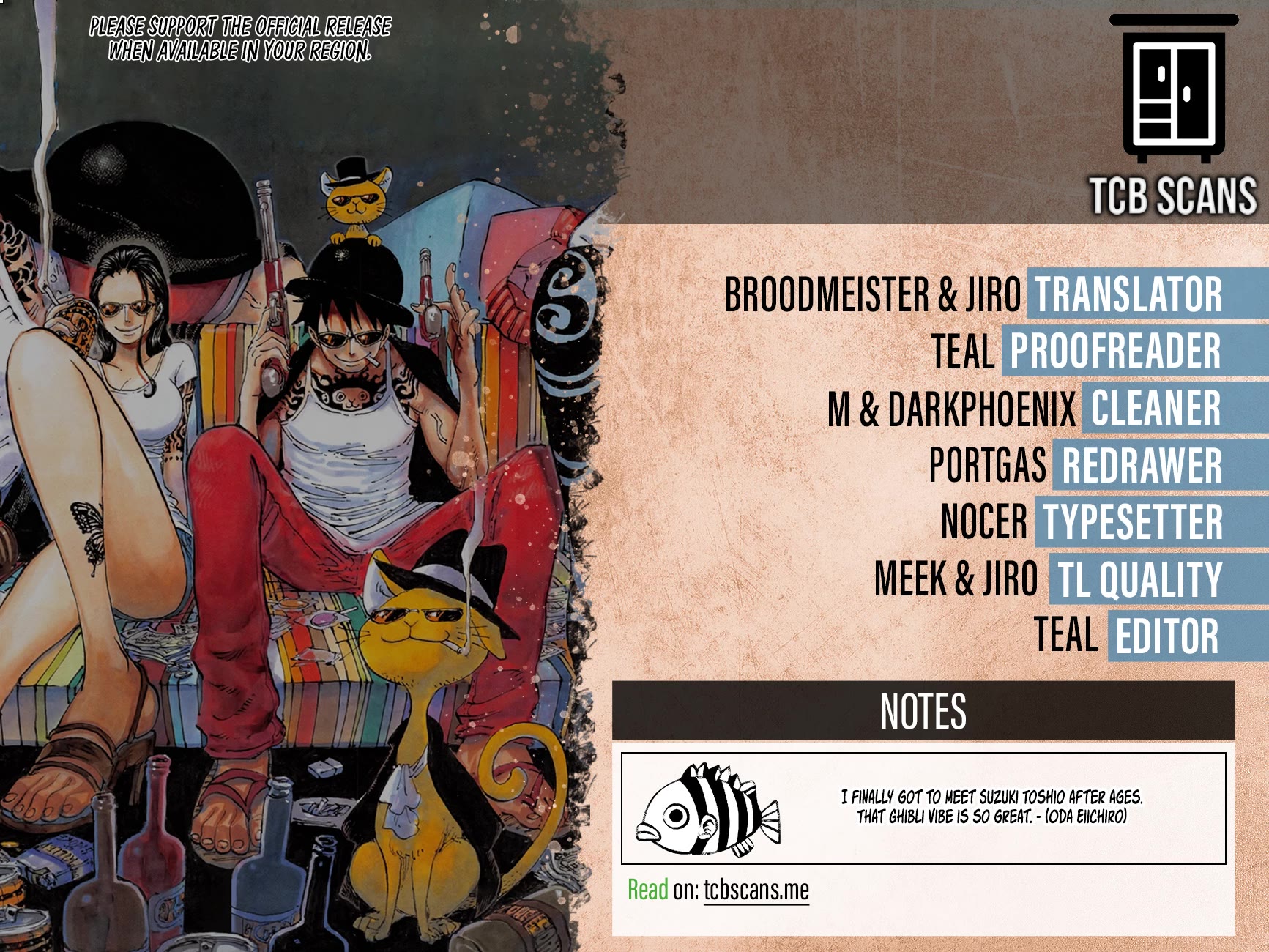 One Piece chapter 1139 page 2