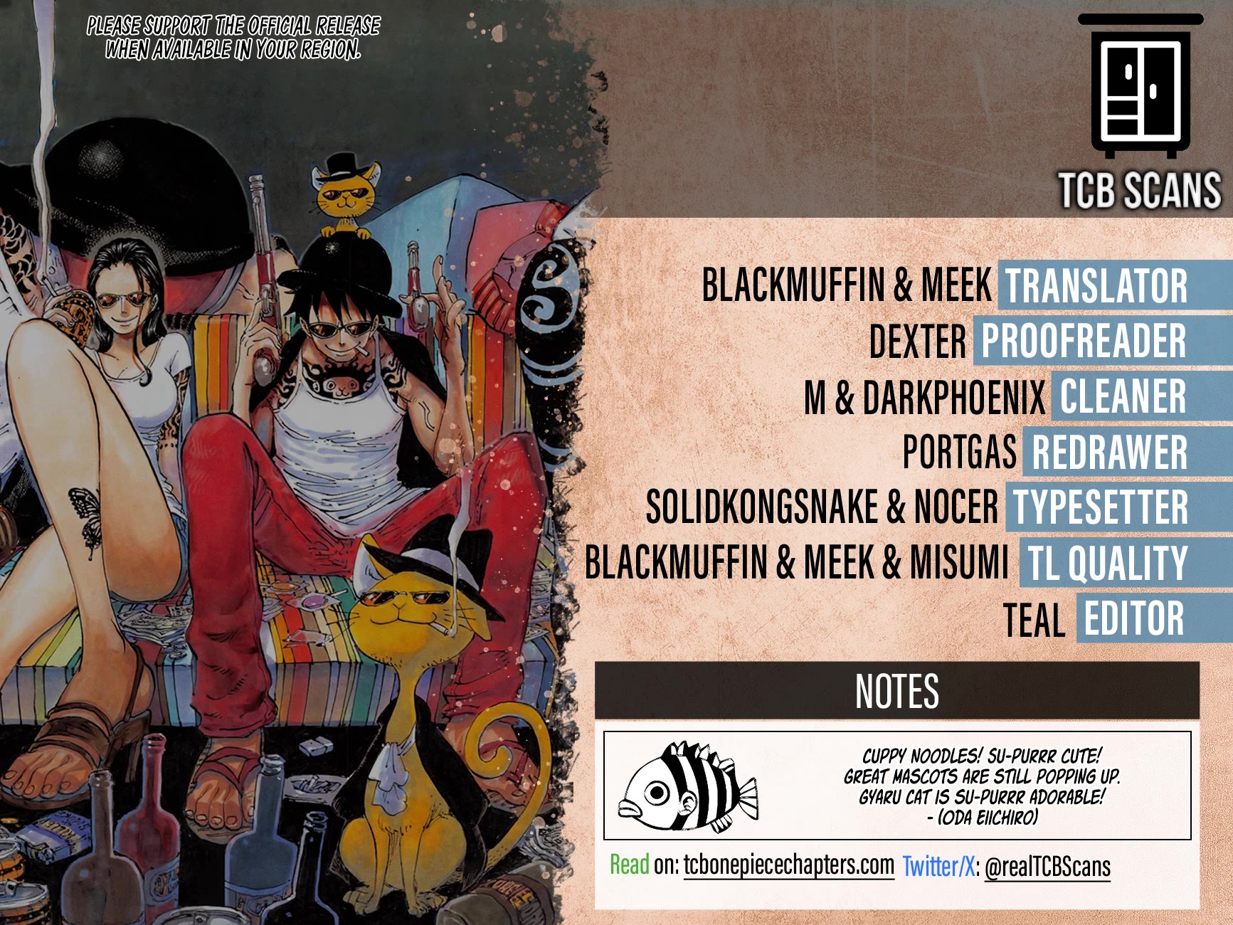 One Piece chapter 1155 page 1