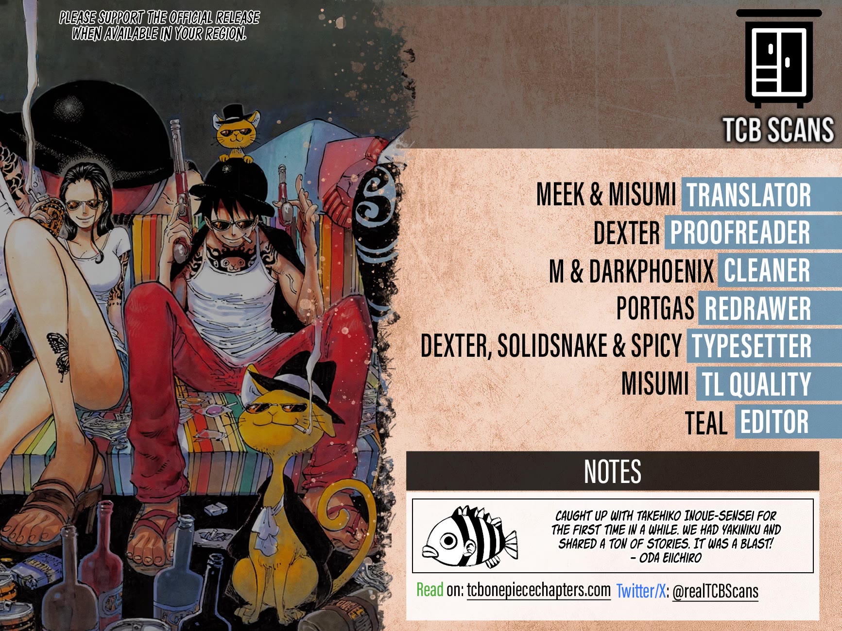 One Piece chapter 1156 page 1