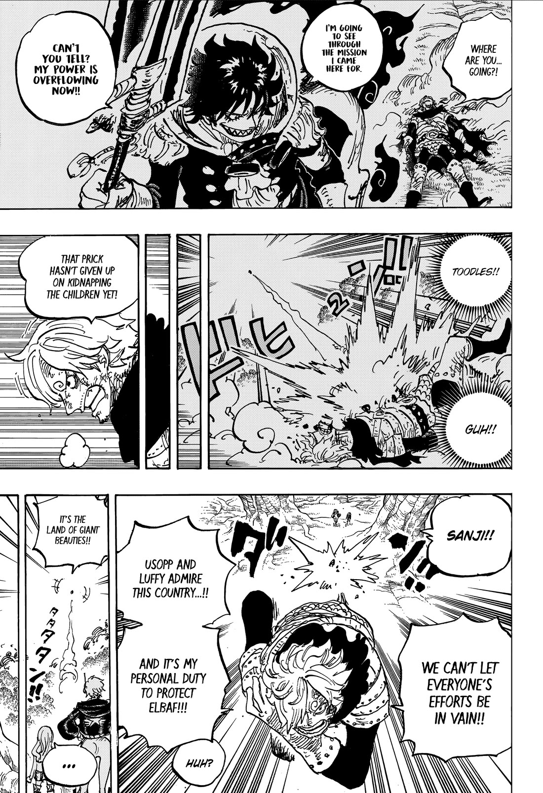 One Piece chapter 1182 page 7