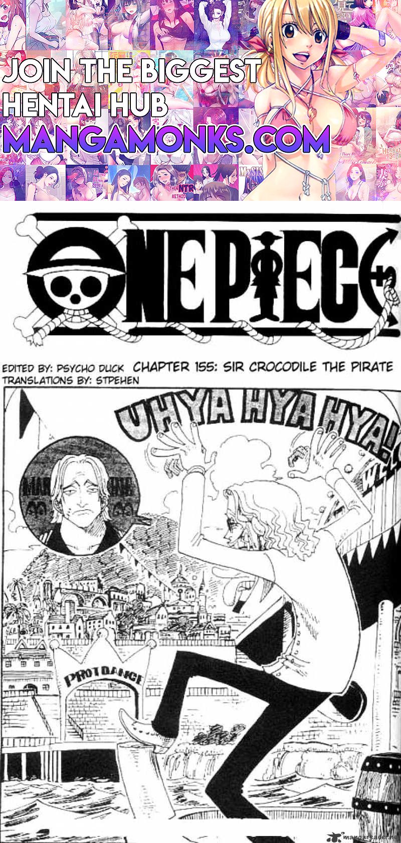 One Piece chapter 155 page 1