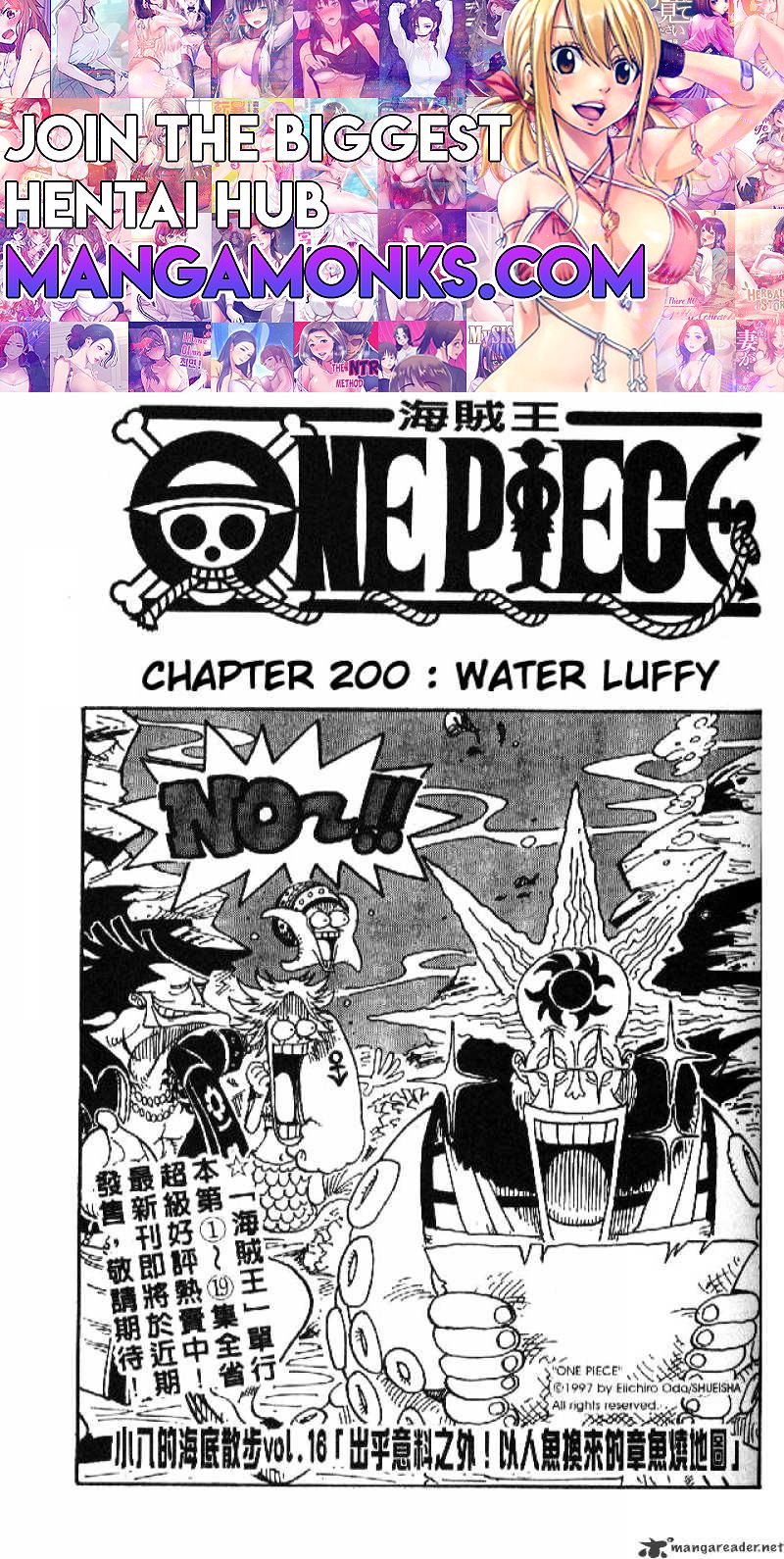 One Piece chapter 200 page 1