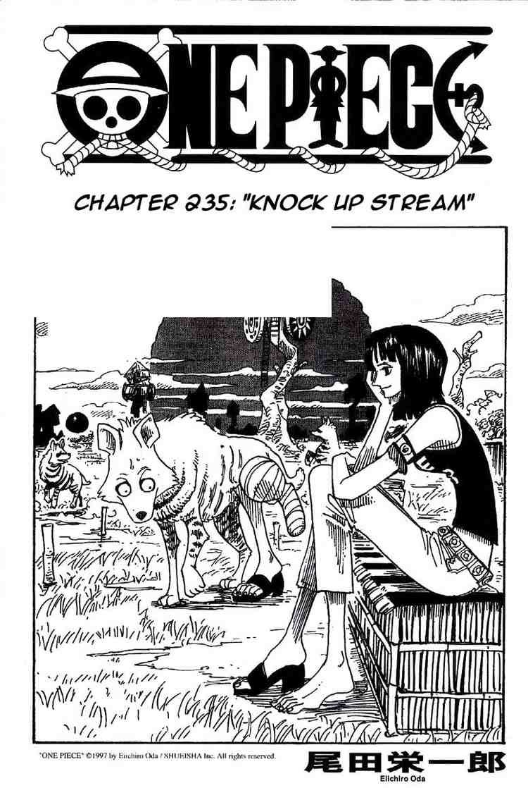 One Piece chapter 235 page 1