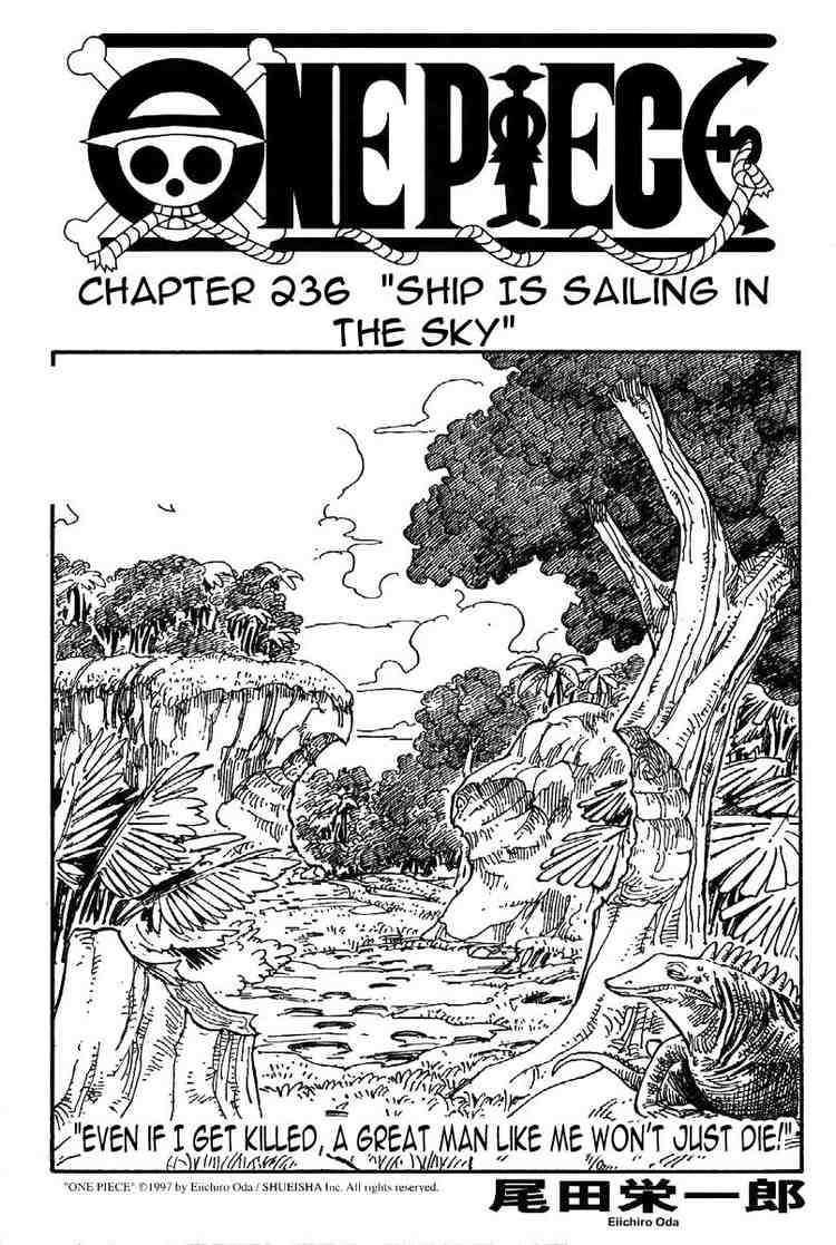 One Piece chapter 236 page 1