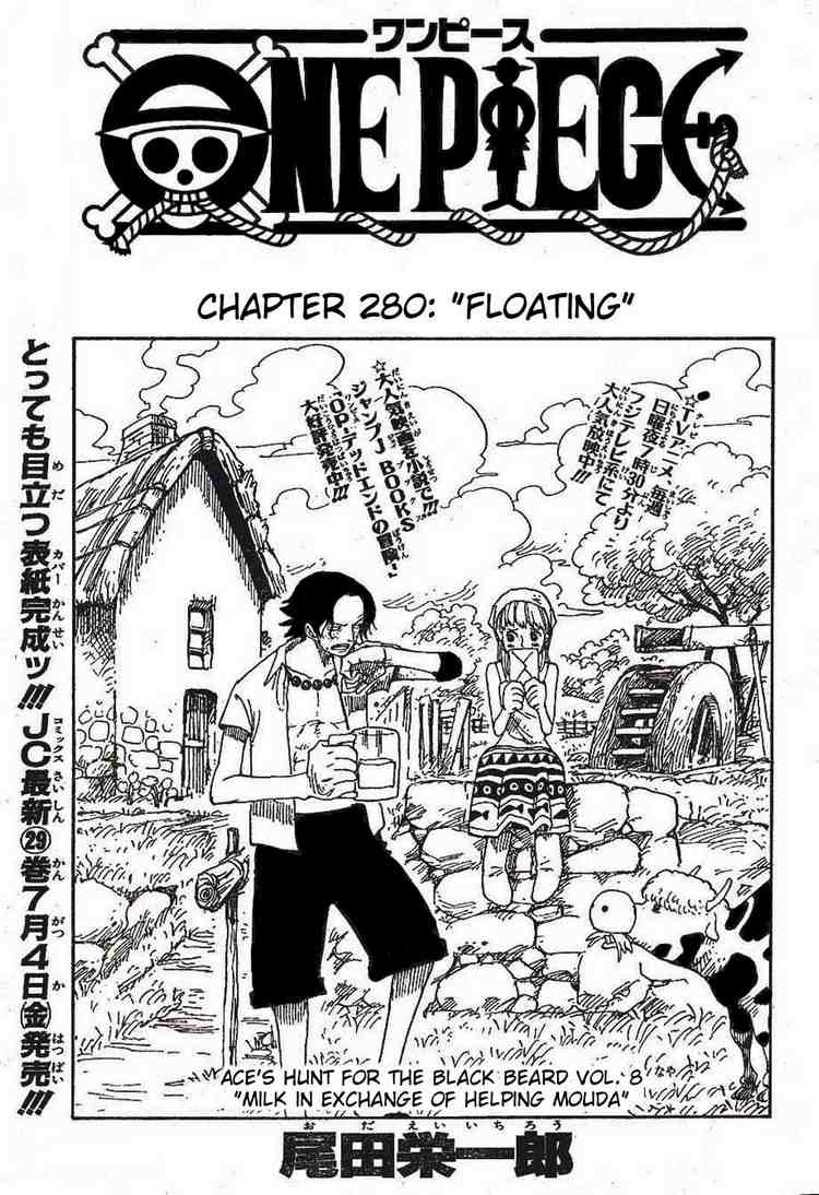 One Piece chapter 280 page 1