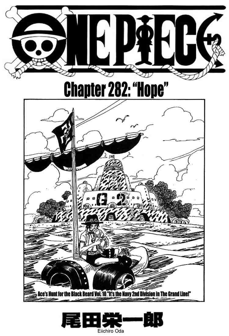 One Piece chapter 282 page 1