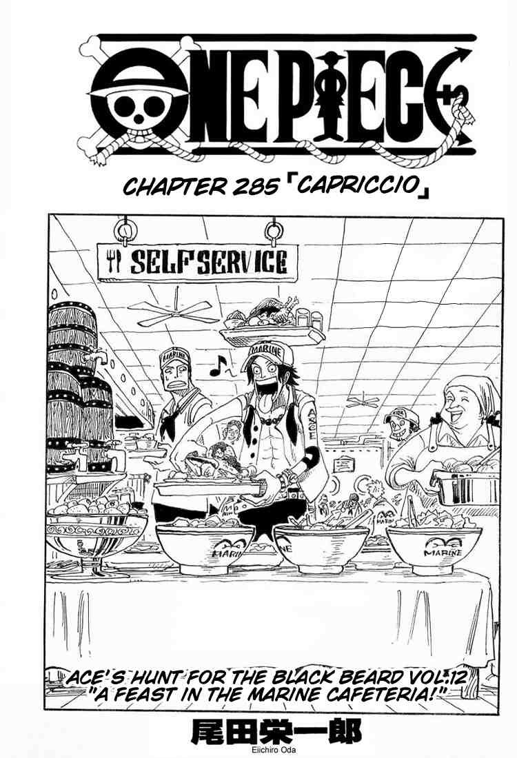 One Piece chapter 285 page 1