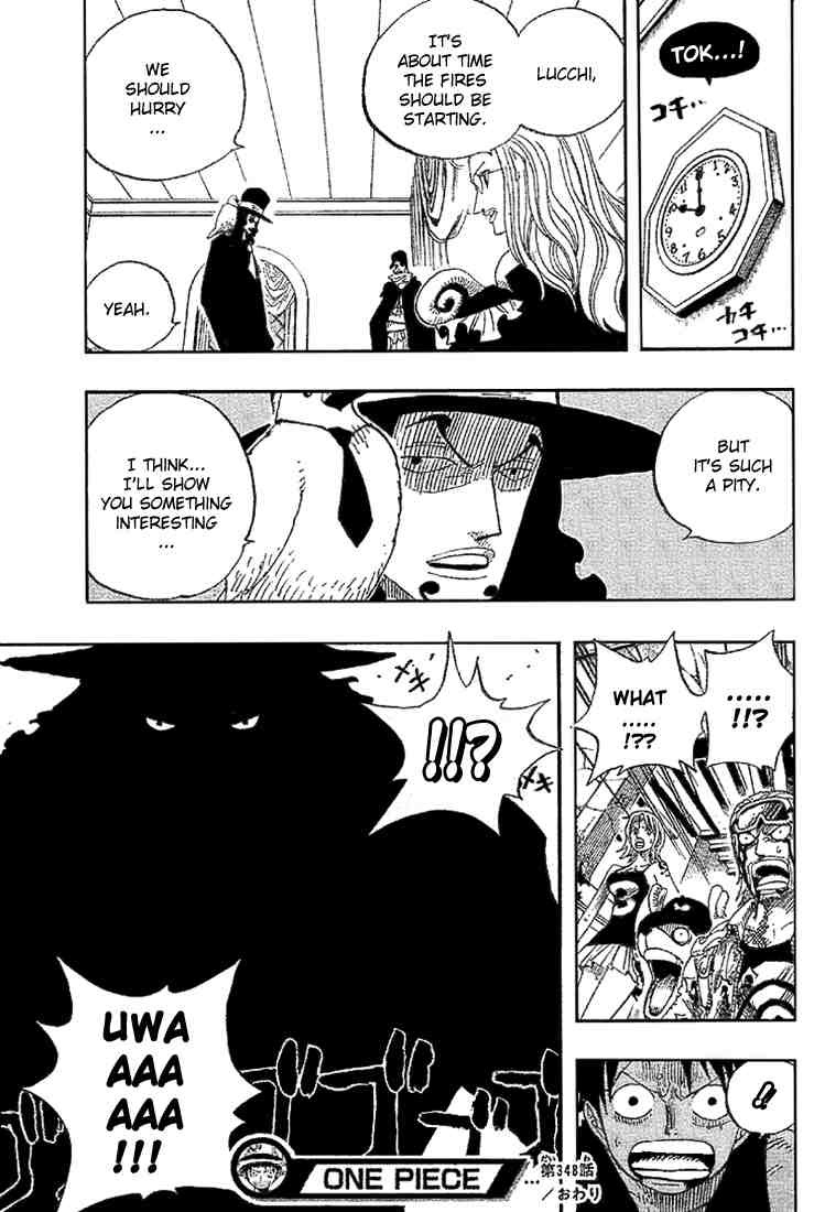 One Piece chapter 348 page 19
