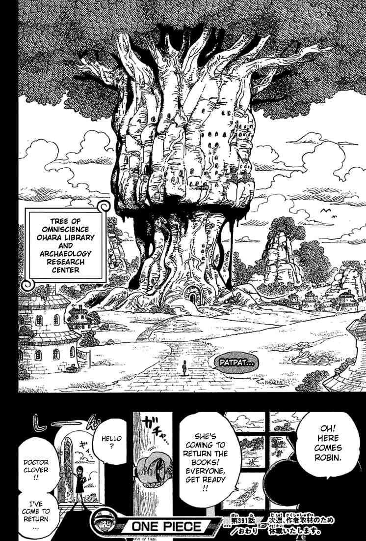 One Piece chapter 391 page 17