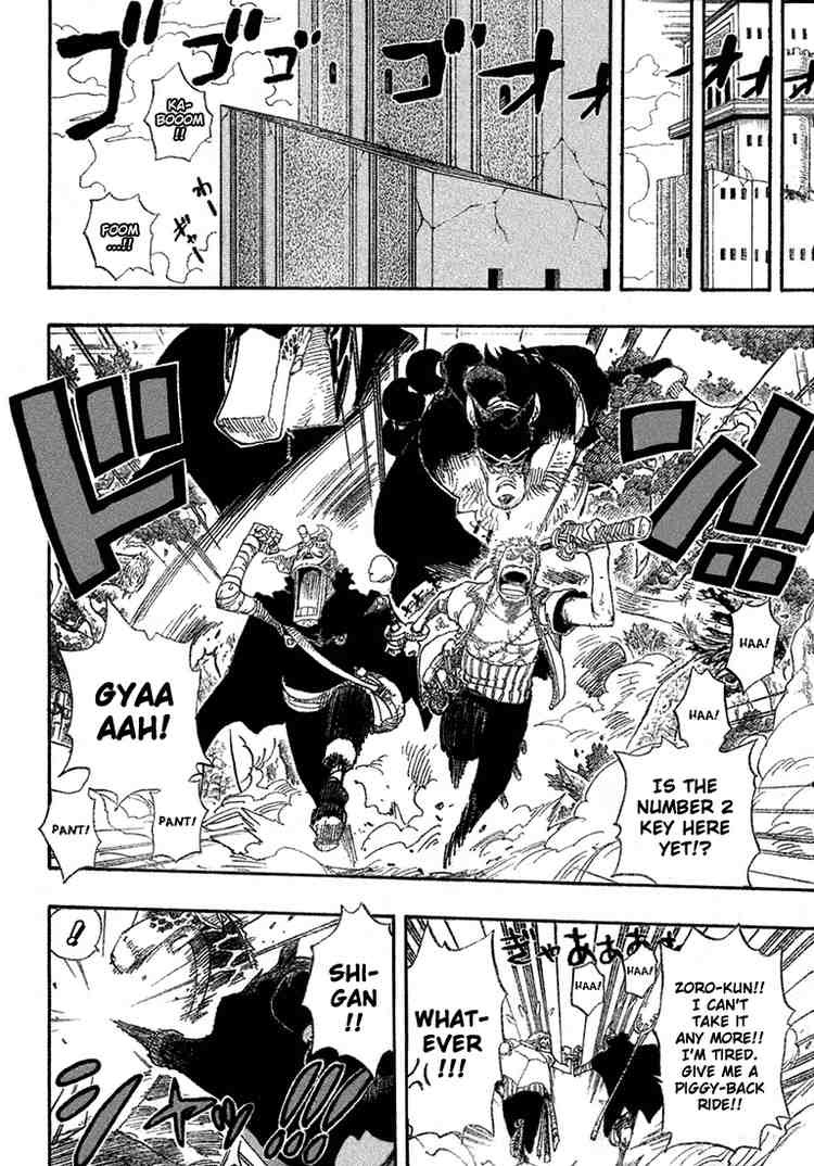 One Piece chapter 406 page 7
