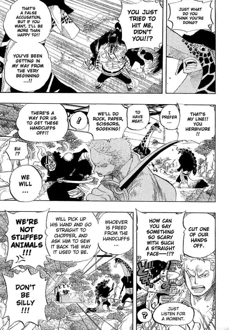 One Piece chapter 406 page 8