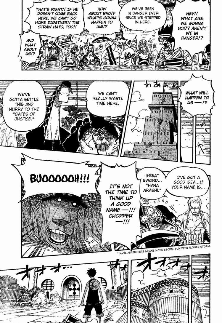 One Piece chapter 410 page 5