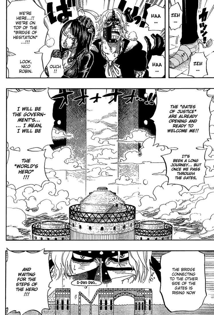 One Piece chapter 416 page 4