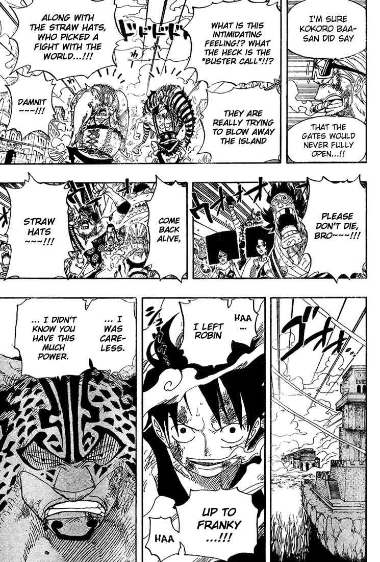 One Piece chapter 419 page 3