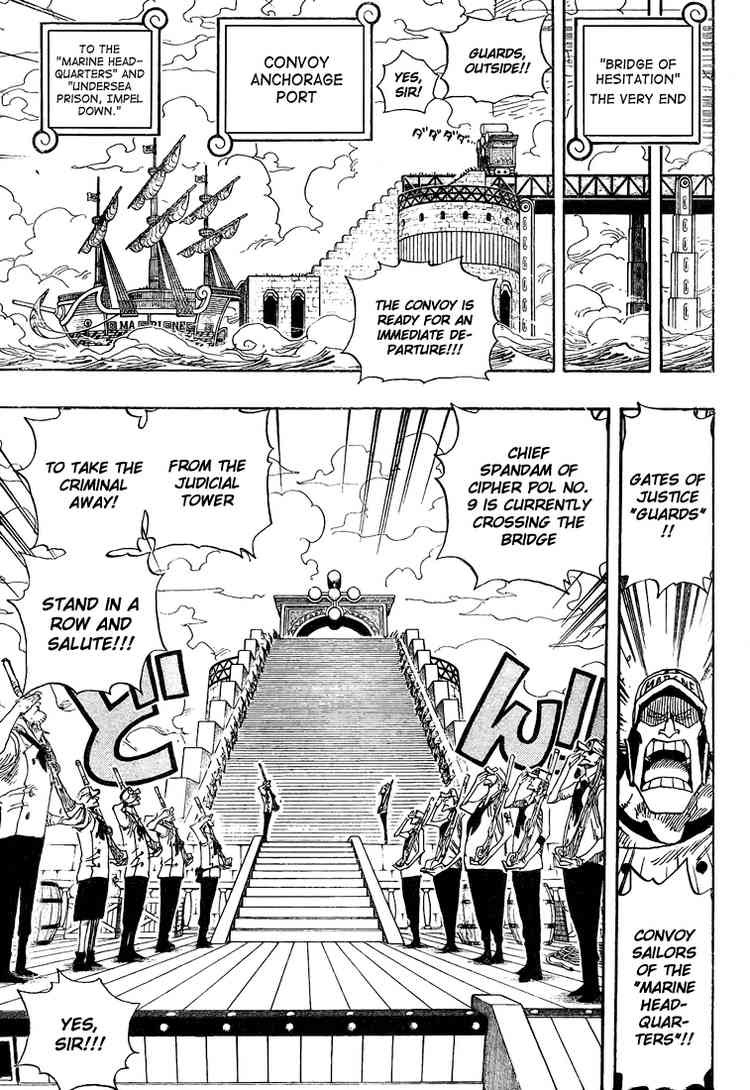 One Piece chapter 419 page 5