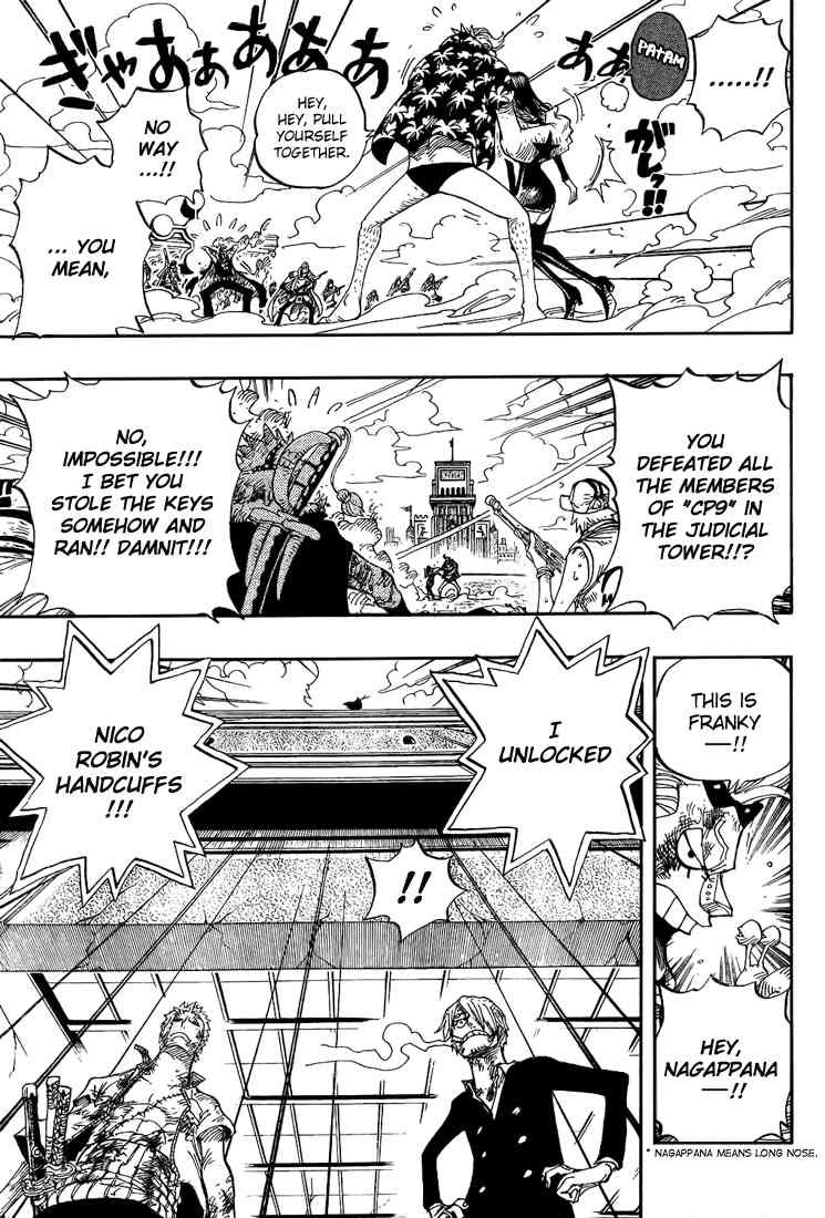 One Piece chapter 420 page 3
