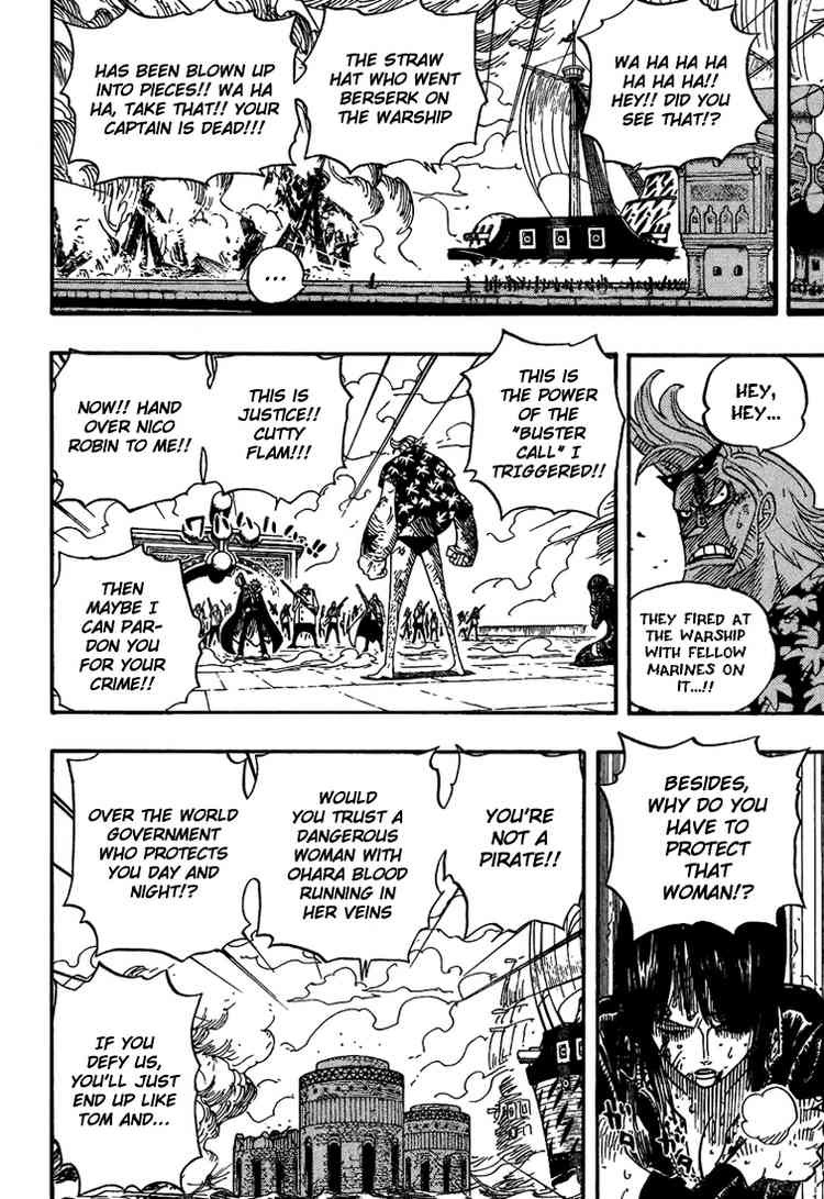One Piece chapter 423 page 6