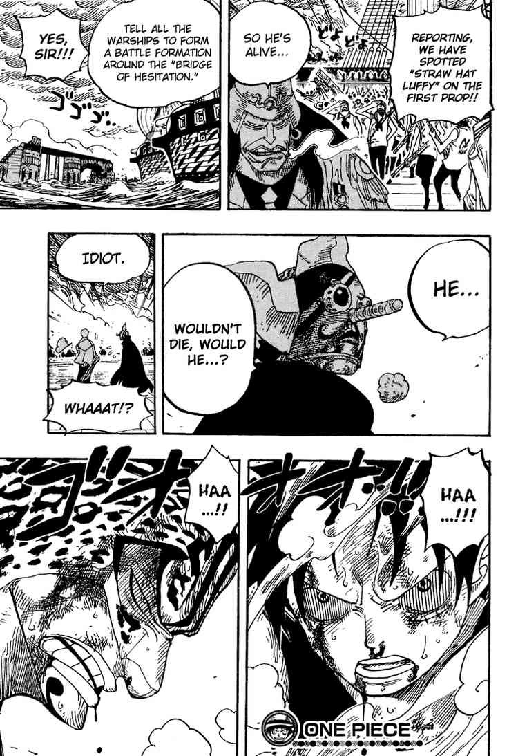 One Piece chapter 425 page 17