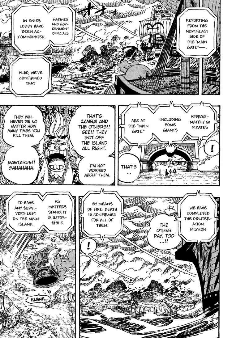One Piece chapter 425 page 5