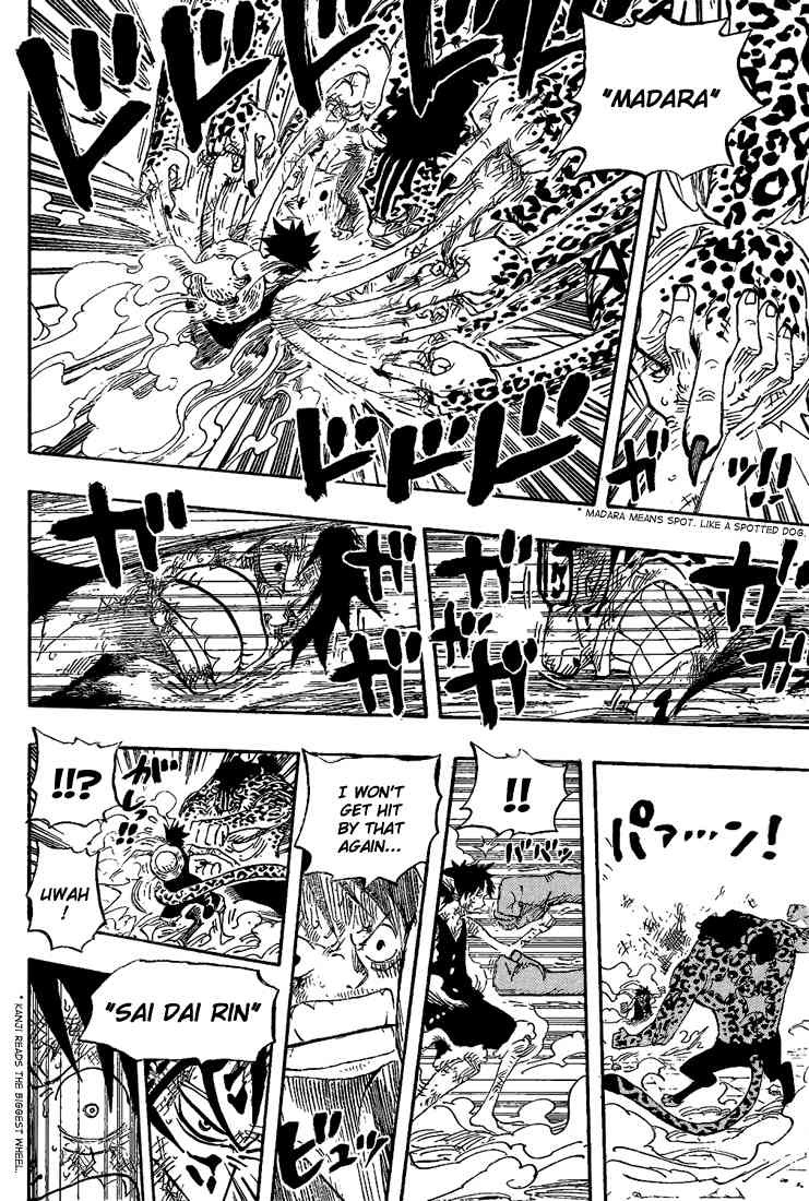 One Piece chapter 427 page 10