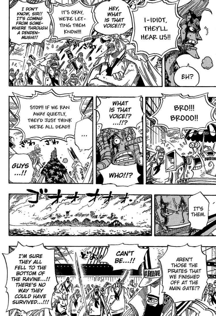 One Piece chapter 428 page 4