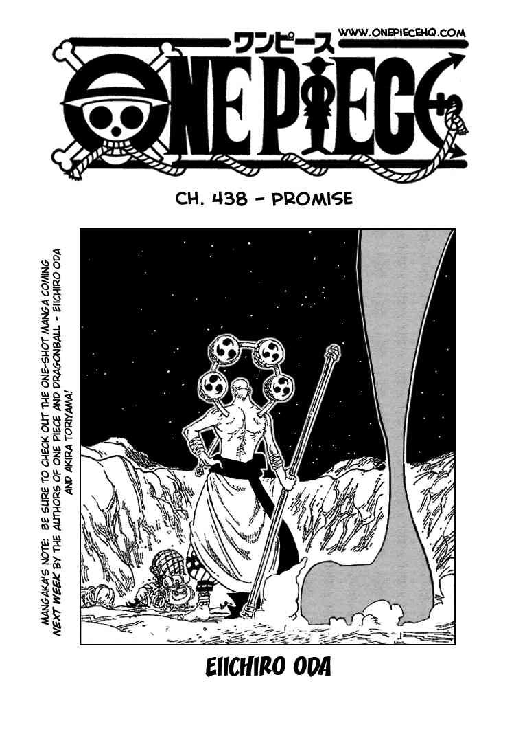 One Piece chapter 438 page 1