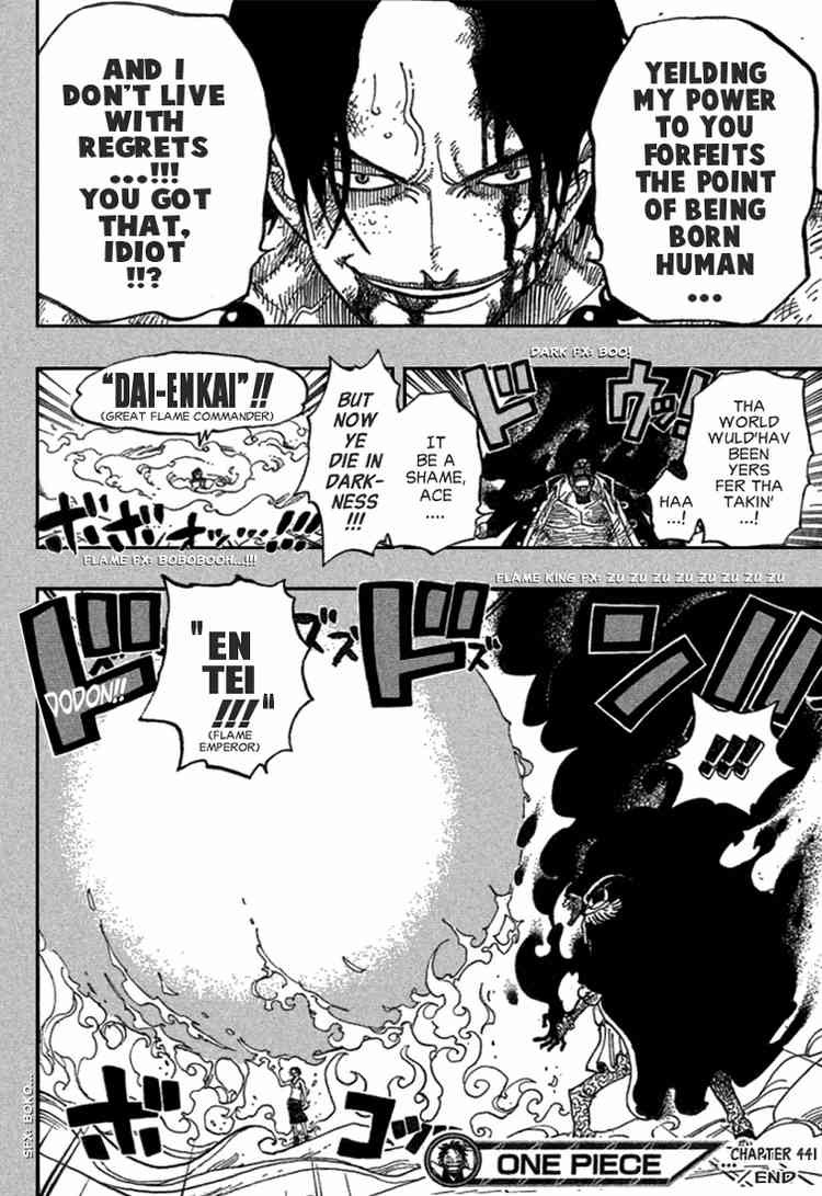 One Piece chapter 441 page 16