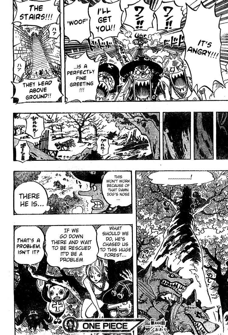 One Piece chapter 444 page 18