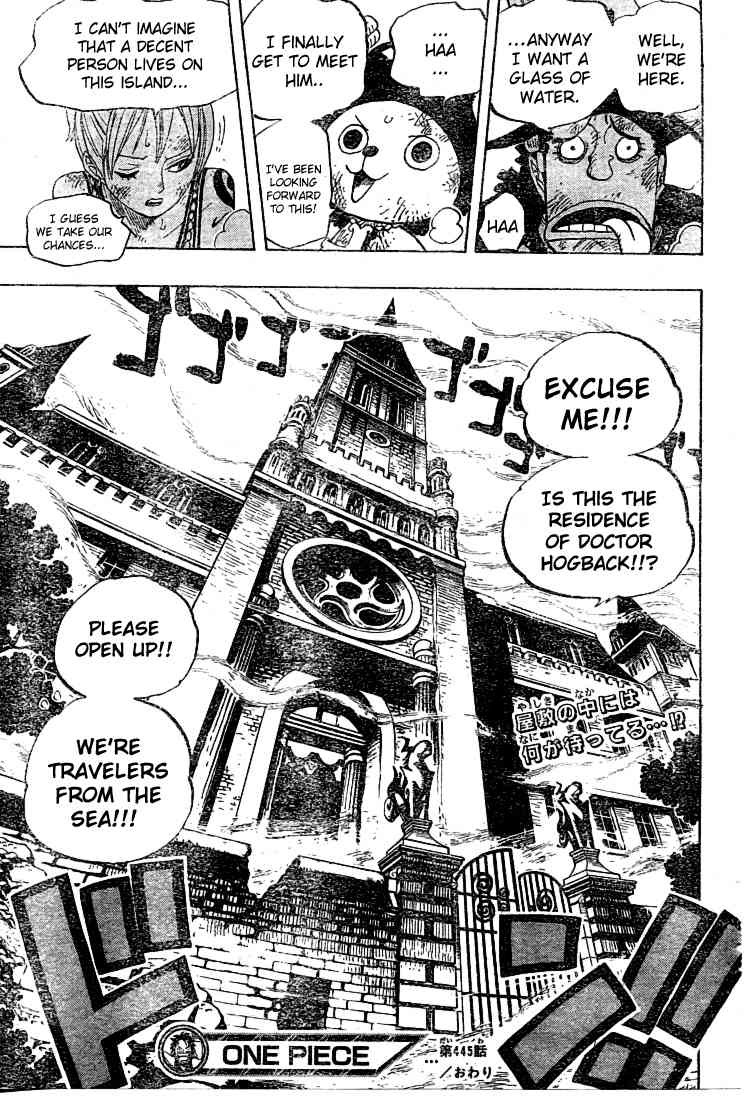 One Piece chapter 445 page 17