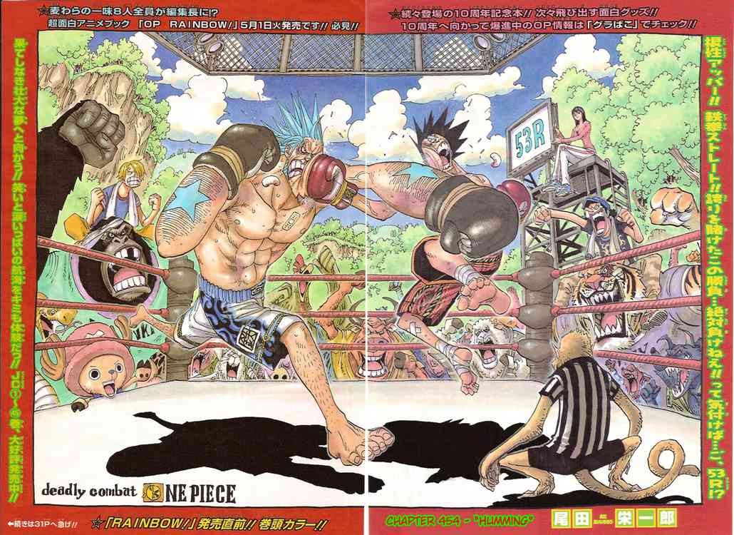 One Piece chapter 454 page 1