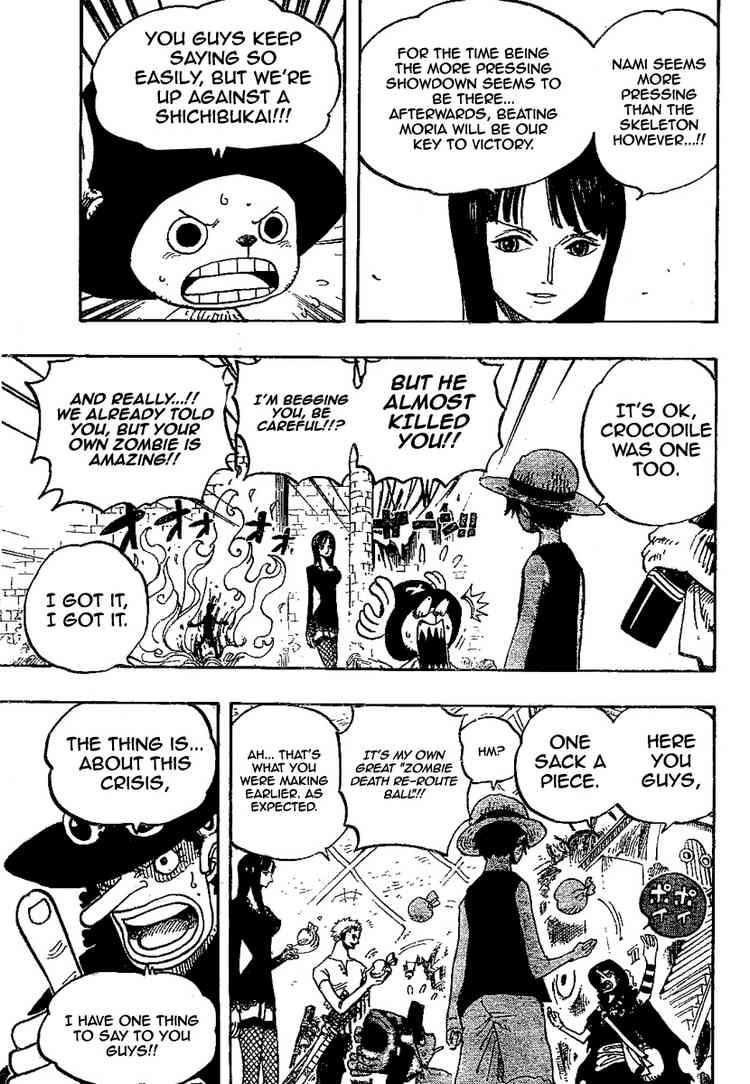 One Piece chapter 460 page 5