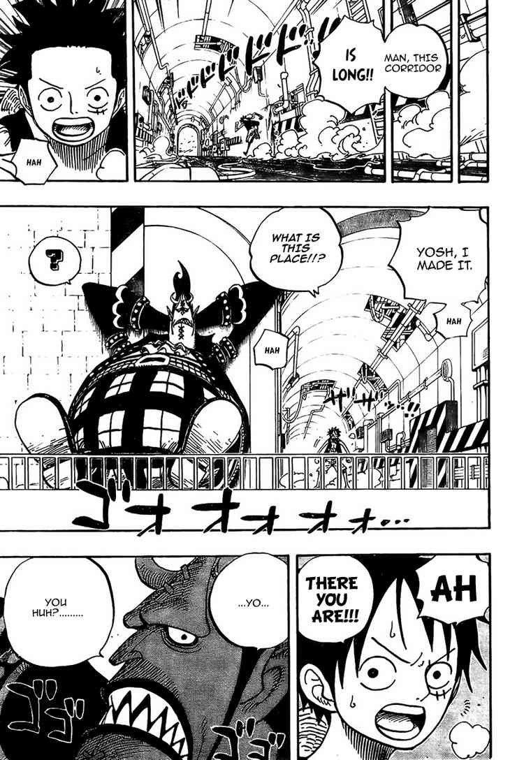 One Piece chapter 461 page 7