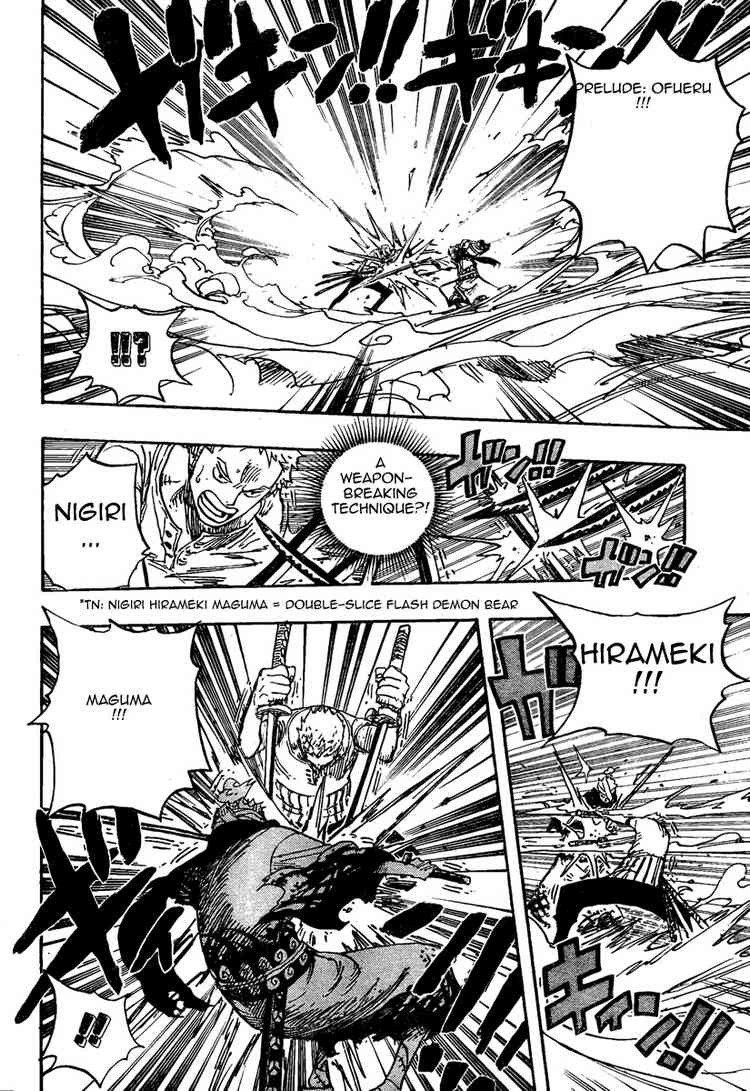 One Piece chapter 467 page 4