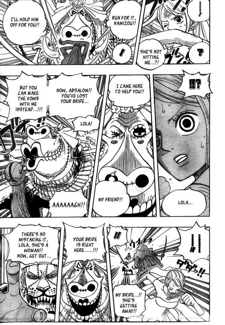 One Piece chapter 471 page 11