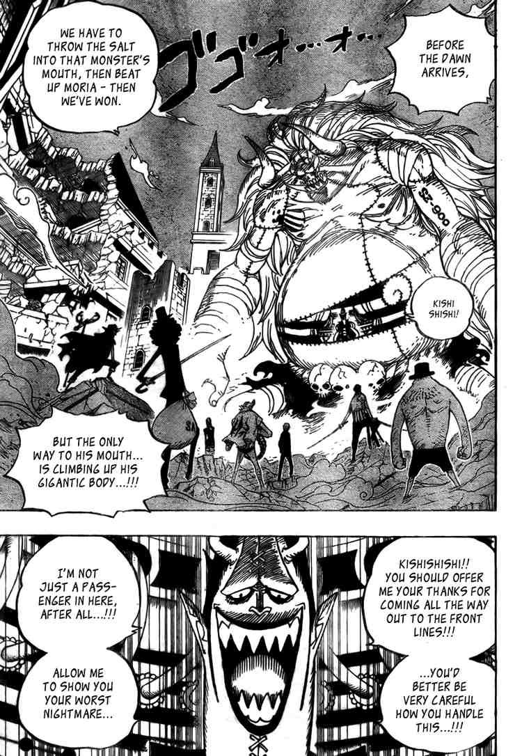 One Piece chapter 475 page 3