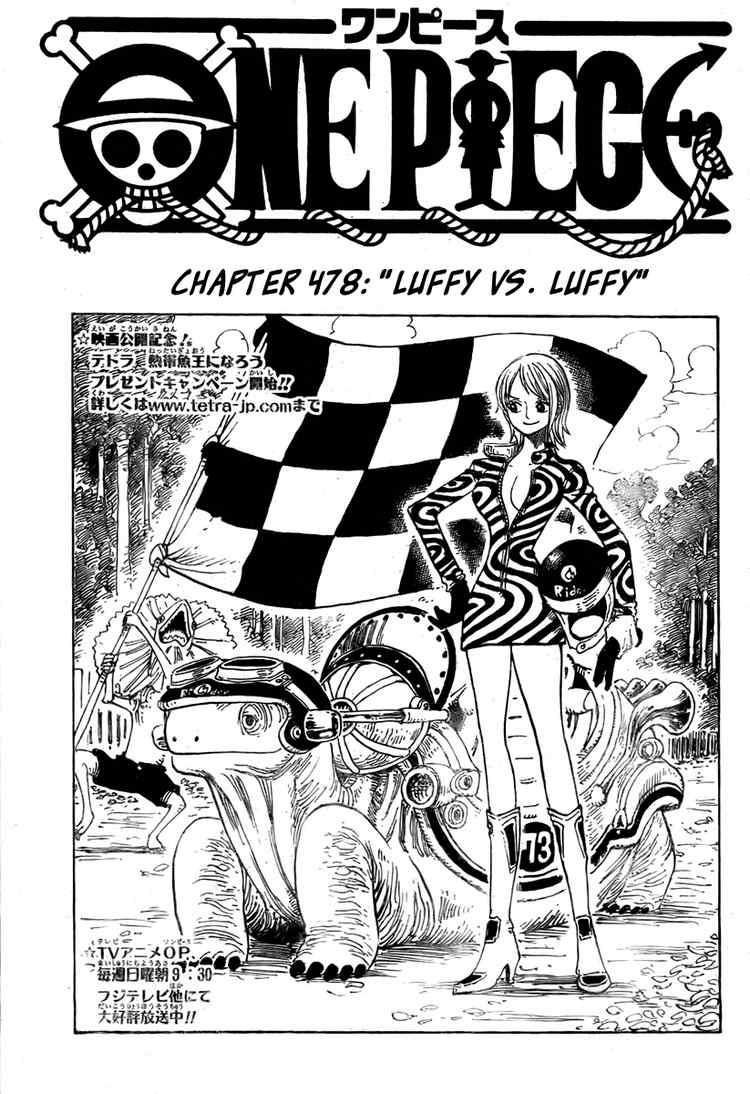 One Piece chapter 478 page 1