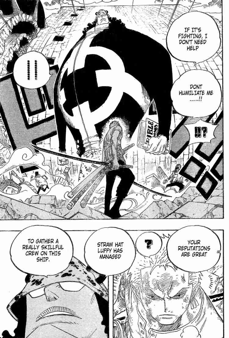 One Piece chapter 484 page 3