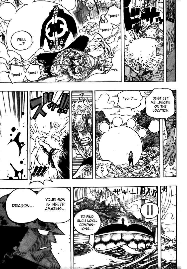 One Piece chapter 485 page 17