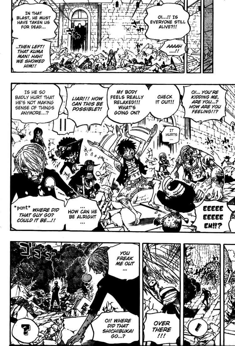 One Piece chapter 485 page 18