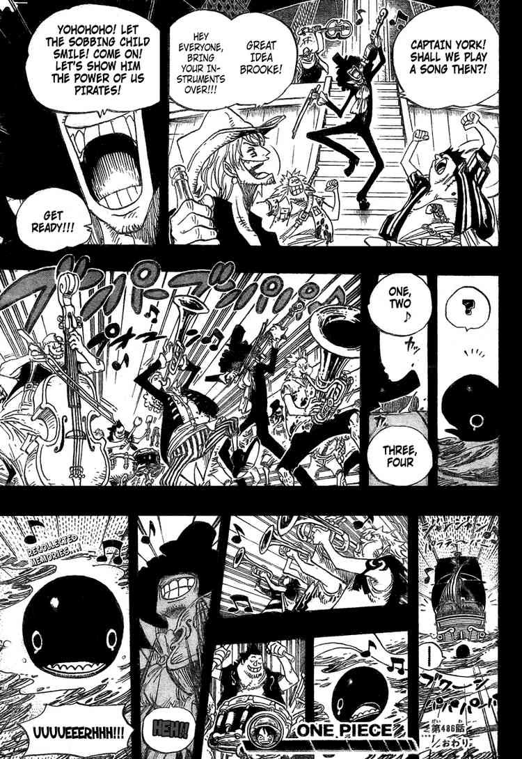 One Piece chapter 486 page 19