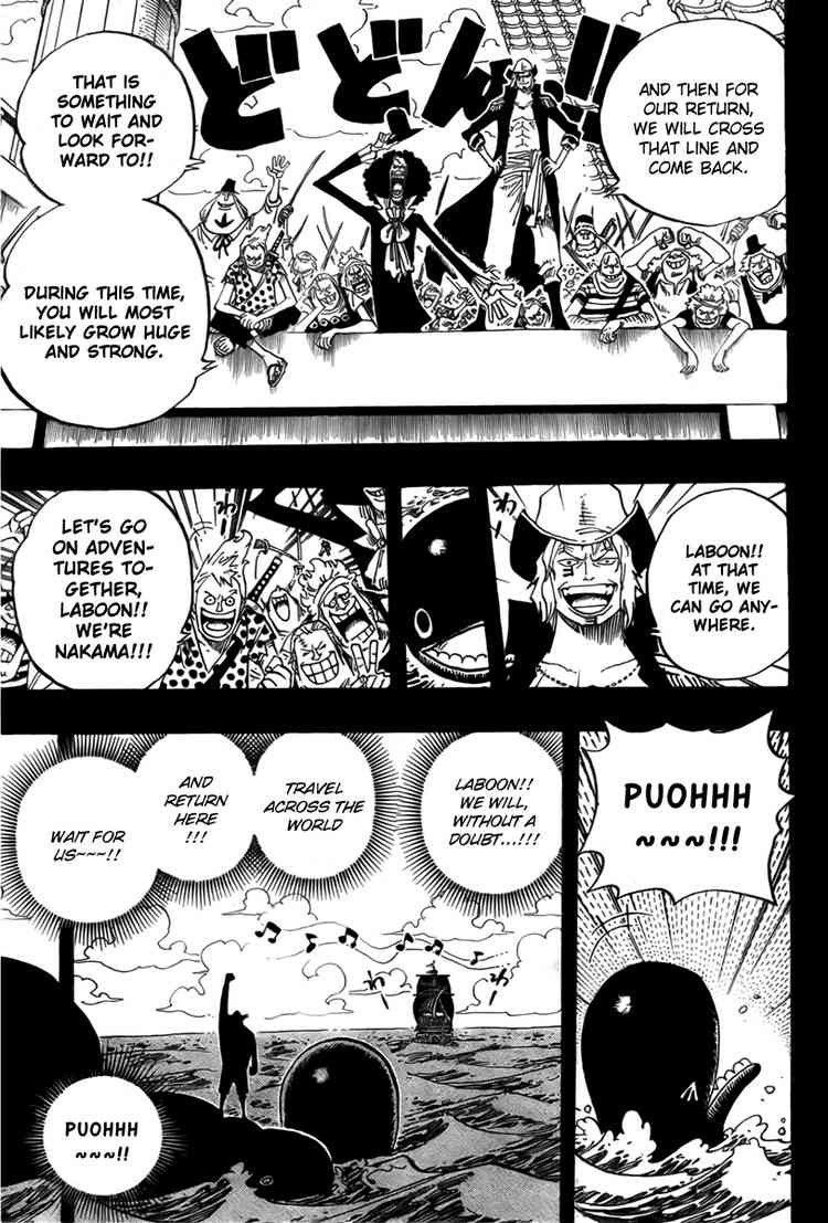 One Piece chapter 487 page 11