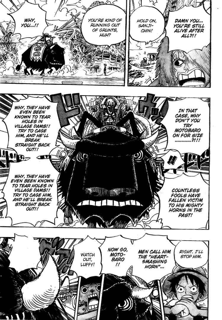 One Piece chapter 495 page 15