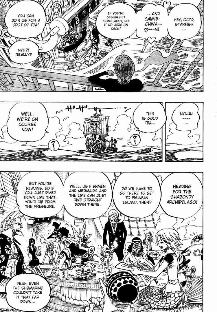 One Piece chapter 496 page 9