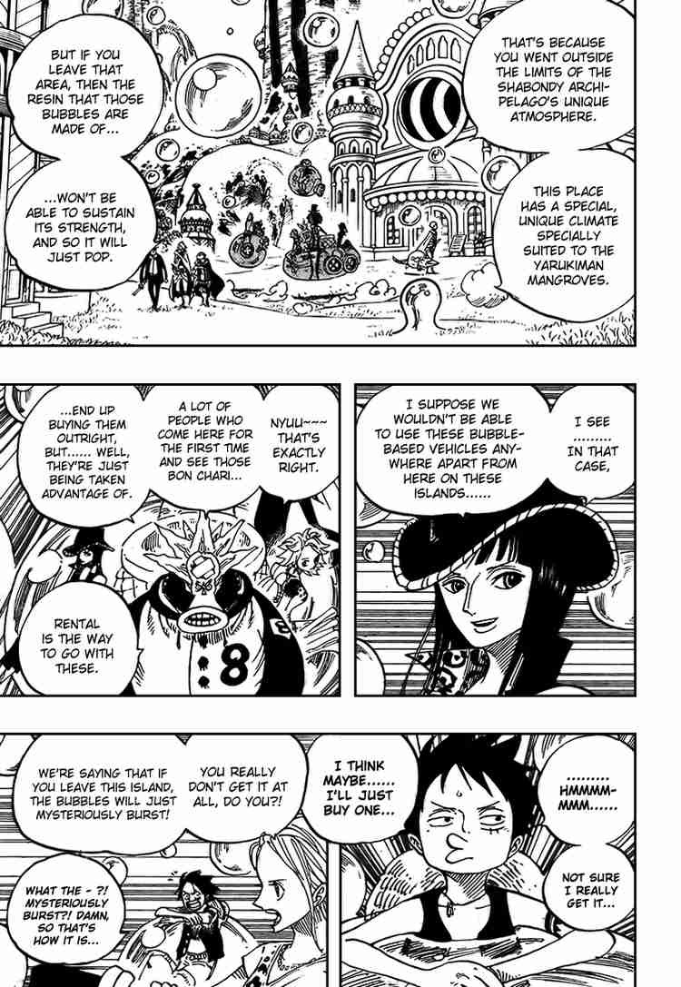 One Piece chapter 497 page 9