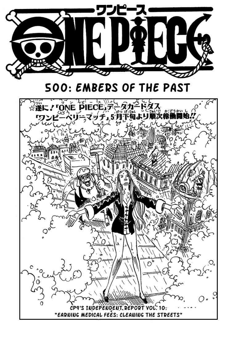 One Piece chapter 500 page 1