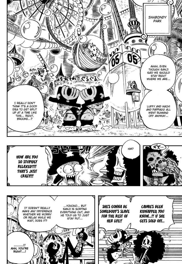 One Piece chapter 500 page 4