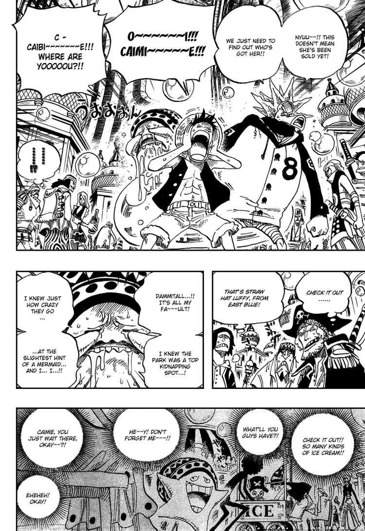 One Piece chapter 500 page 8